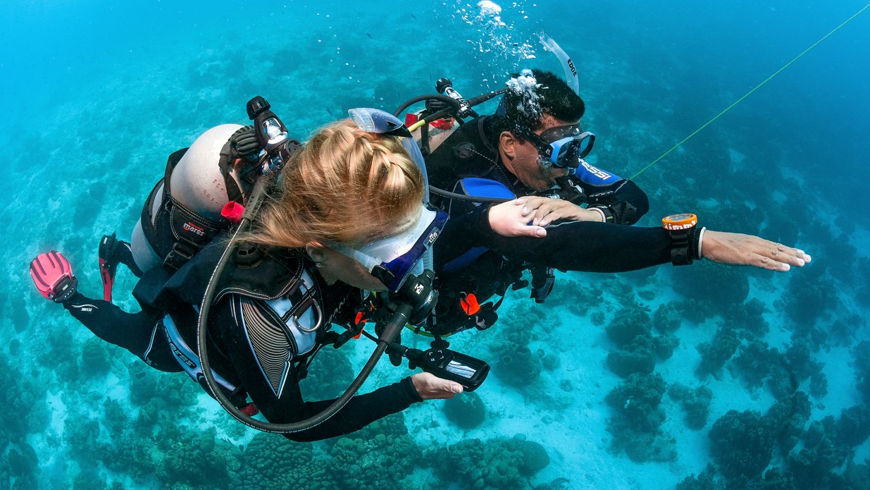 جهت یابی در غواصی underwater Navigation